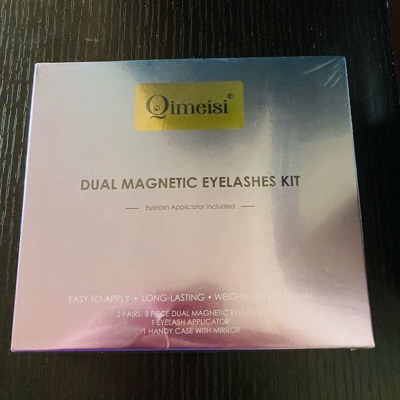 Magnetic Eyelashes,Dual Magnetic Eyelashes without Eyeliner or Glue - Picture 2 of 10